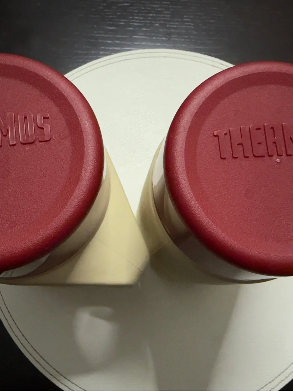1980s Retro Vintage Thermos 4215 Soup/ Coffee Travel Mug Matching set of 2